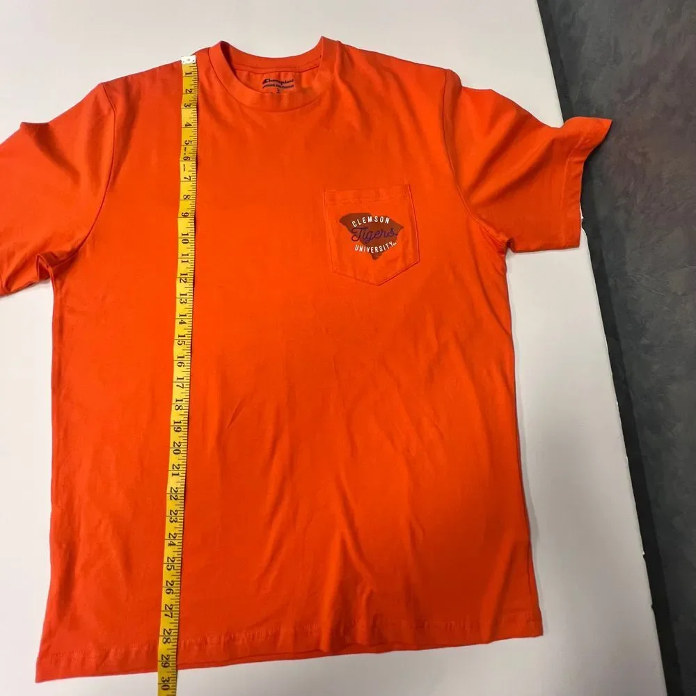 Champion Clemson Tigers University T-Shirt Orange Purple Pride Athletic College - Picture 7 of 7